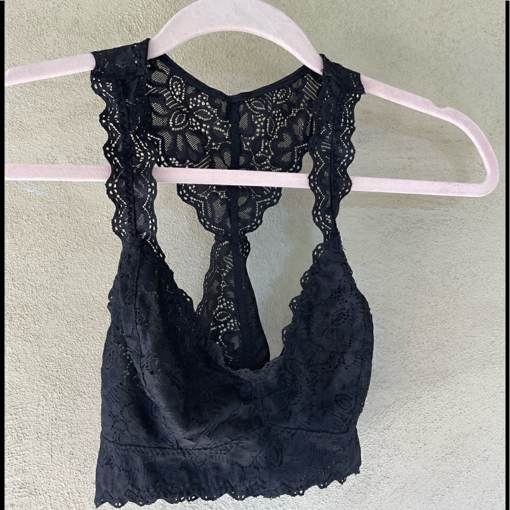 Felina Black Bralette Size Medium